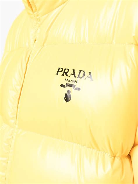 prada piumino bianco|FARFETCH .